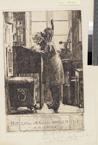 Ritratto di mio padre da Hans Nikolaj Hansen