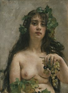 Ragazza dello champagne