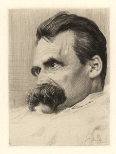 Ritratto di Friederich Nietzsche da Hans Olde