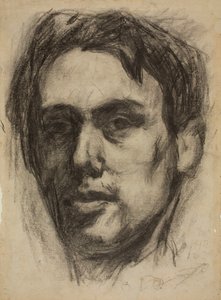 Autoritratto recto, Schizzo verso da Hans Richter