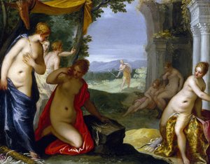 Diana e Atteone da Hans Rottenhammer