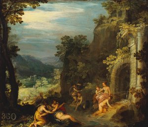 Diana e Callisto da Hans Rottenhammer