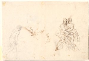 Studio di varie figure da Hans Rottenhammer