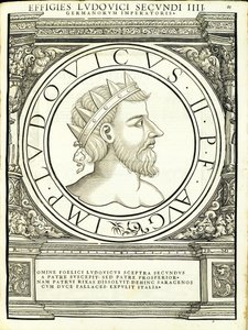 Ludovico II, illustrazione da 