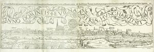 Veduta della città di Vienna nel 1548, 1550