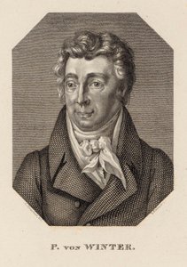 Ritratto del compositore Peter von Winter da Hans Rudolf Rahn