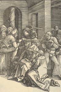 Cristo incoronato di spine, da Speculum passionis domini nostri Ihesu Christi da Hans Schäufelein the Elder