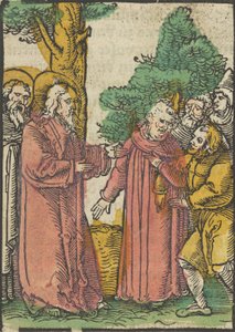Cristo guarisce il sordomuto, da Das Plenarium, 1517