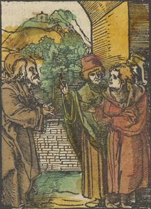 Cristo e i Farisei, da Das Plenarium