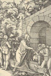 Cristo nel limbo, da Speculum passionis domini nostri Ihesu Christi, 1507 da Hans Schäufelein the Elder