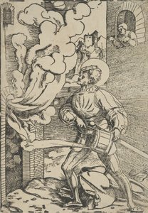San Floriano (ristampa) da Hans Schäufelein the Elder