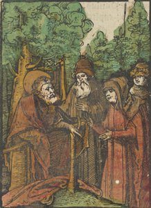 San Giovanni Battista predicante, da Das Plenarium