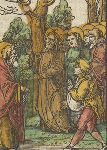 La parabola del seminatore e delle zizzanie, da Das Plenarium da Hans Schäufelein the Elder
