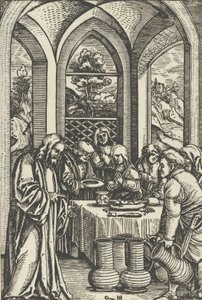 Le nozze di Cana, dalla Vita di Cristo, ca. 1511-12