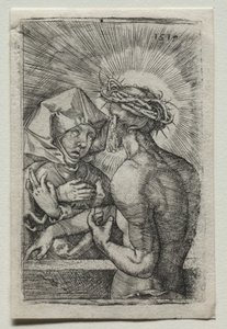 Cristo e la Vergine da Hans Sebald Beham