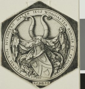 Stemma di Sebald Beham da Hans Sebald Beham