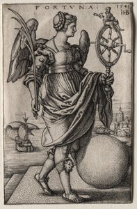 Fortuna, 1541 da Hans Sebald Beham
