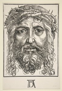 Testa di Cristo coronato di spine