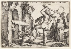 Ercole e Caco da Hans Sebald Beham