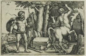 Ercole e Nesso da Hans Sebald Beham