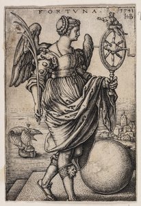 Lykke (Fortuna) da Hans Sebald Beham