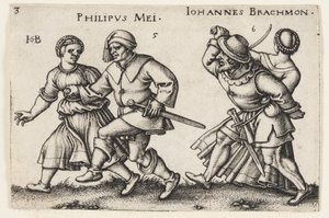 Maggio e Giugno da Hans Sebald Beham