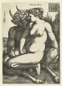 Nesso e Deianira da Hans Sebald Beham