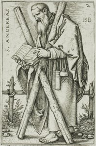 San Andrea, tavola 2 da I Dodici Apostoli da Hans Sebald Beham
