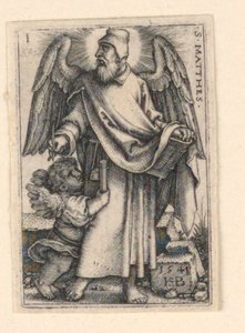 San Matteo, dai Quattro Evangelisti da Hans Sebald Beham