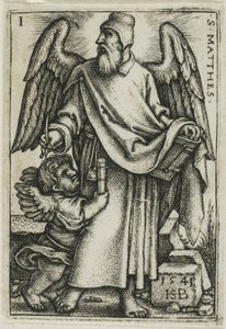 San Matteo, dai Quattro Evangelisti da Hans Sebald Beham