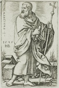 San Filippo, tavola 5 da I dodici apostoli da Hans Sebald Beham