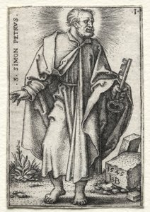San Simone Pietro da Hans Sebald Beham