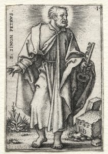 San Simone Pietro, 1545-1546 da Hans Sebald Beham