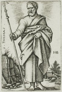 San Tommaso, tavola 7 da I Dodici Apostoli