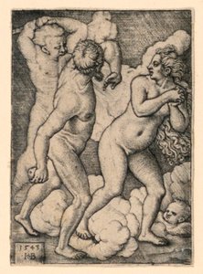 La cacciata dal Paradiso da Hans Sebald Beham