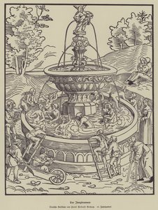 La fontana della giovinezza, XVI secolo da Hans Sebald Beham