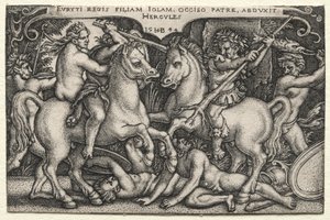 Le fatiche di Ercole: Ercole rapisce Iole, 1544
