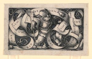 Il piccolo buffone da Hans Sebald Beham
