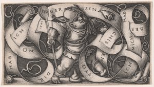 Il Piccolo Buffone da Hans Sebald Beham