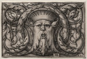 La maschera, 1543 da Hans Sebald Beham