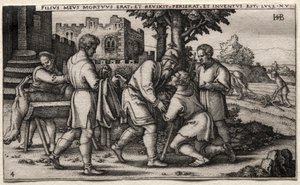 Il figliol prodigo: Ritorno del figliol prodigo da Hans Sebald Beham