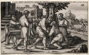Il figliol prodigo: ritorno del figliol prodigo da Hans Sebald Beham