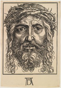 La testa di Cristo coronata di spine