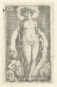 Venere e Cupido da Hans Sebald Beham
