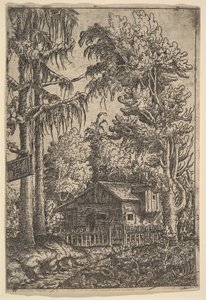 Capanna tra gli Alberi, 1551 da Hans Sebald Lautensack