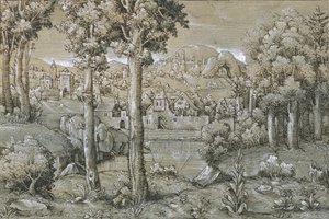 Paesaggio immaginario da Hans Sebald Lautensack