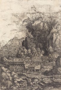 Paesaggio con un Mulino ad Acqua da Hans Sebald Lautensack