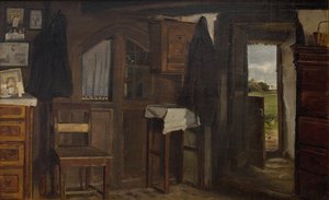 Interno di una casa contadina