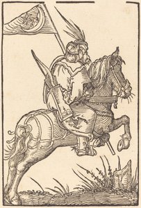 Un cavaliere turco da Hans Springinklee