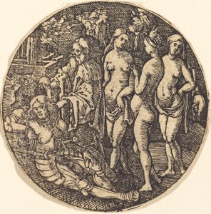 Il giudizio di Paride da Hans Springinklee